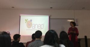 ANEP en Colombia - Charla-conferencia en una Universidad, clase de Ética y Responsabilidad Social