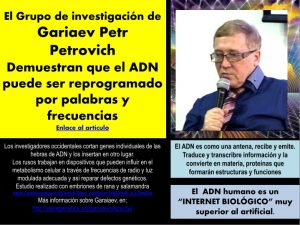 El ADN puede ser reprogramado