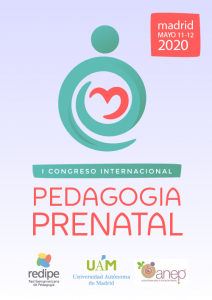 Afiche I Congreso Internacional de Pedagogía Prenatal
