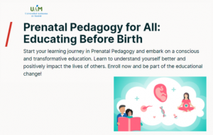 MOOC (curso online gratuito) "Prenatal Pedagogy for All: Educating Before Birth"